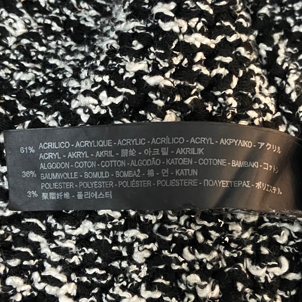 Zara Knit Open Sweater Jacket - Picture 5 of 6